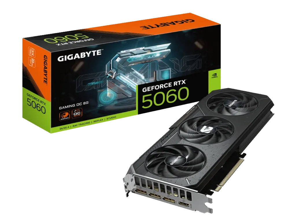Gigabyte Graficka karta GIGABYTE GV-N5060GAMING OC-8GD NVD/8GB/GDDR7/128 bit/crna  Slika 3